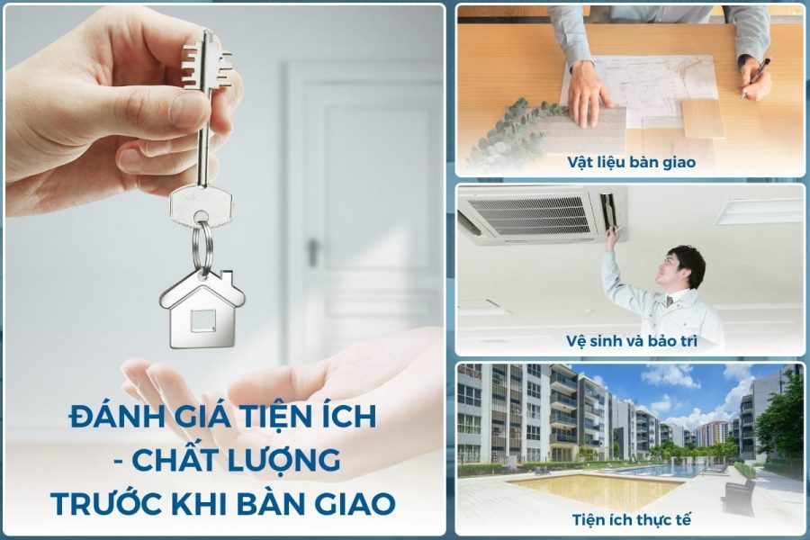 Đánh giá tiện ích và chất lượng trước khi bàn giao