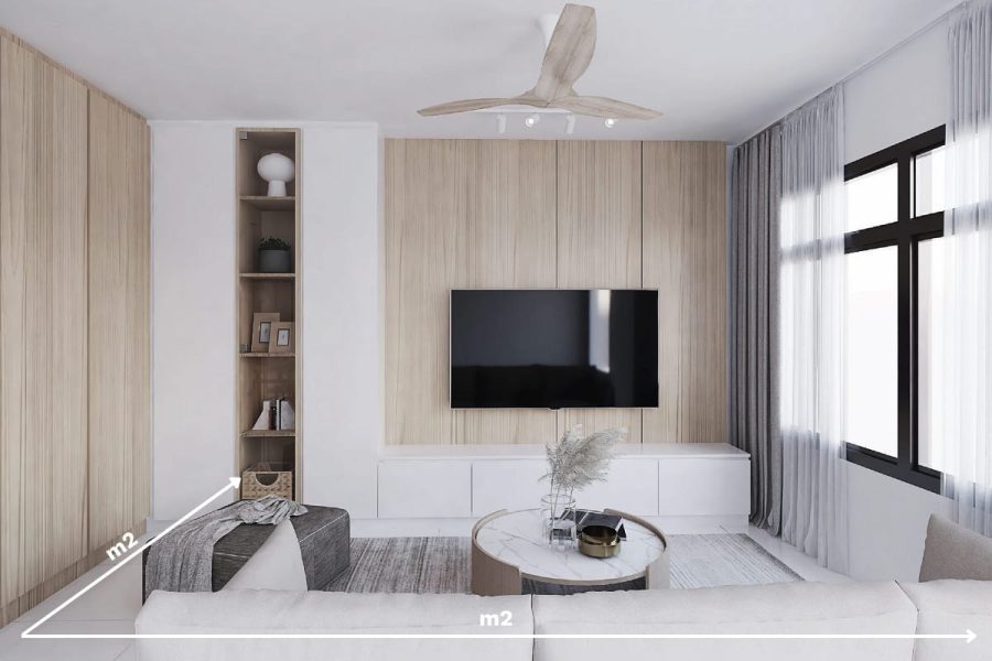 Không gian được tận dụng từng m2