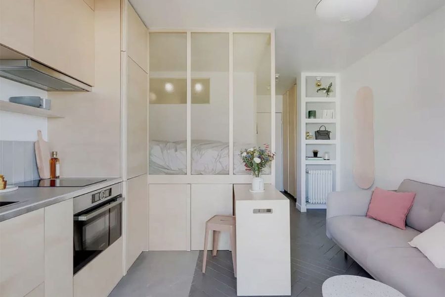 Thiết kế nội thất chung cư 30m2 một cách linh hoạt