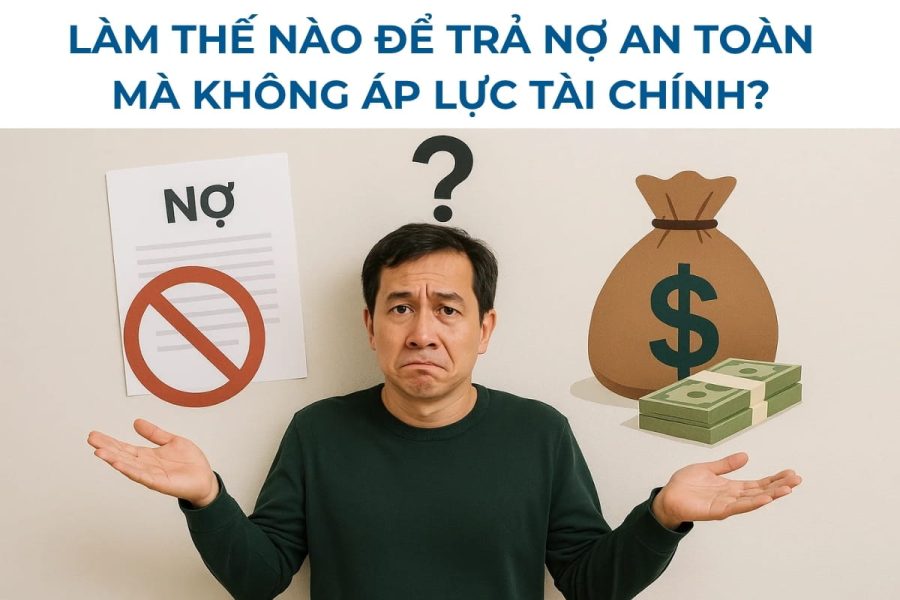 Làm thế nào để trả nợ an toàn mà không áp lực tài chính