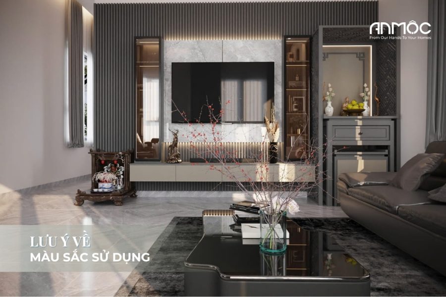 Lưu ý về màu sắc sử dụng
