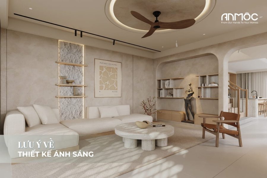 Lưu ý về thiết kế ánh sáng