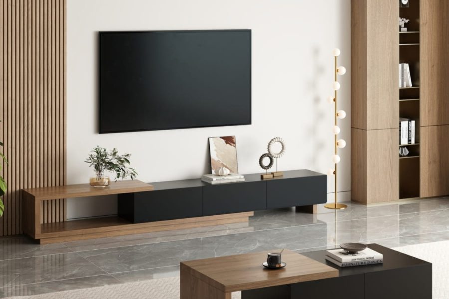 Mẫu thiết kế nội thất chung cư gỗ tự nhiên hiện đại