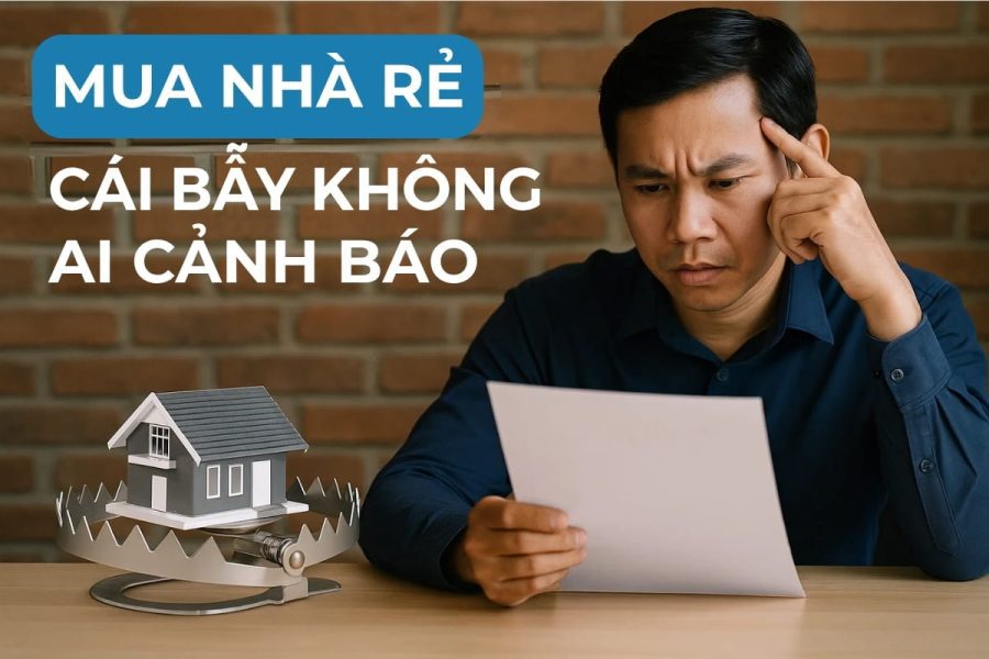 Mua nhà giá rẻ, cái bẫy không ai cảnh báo