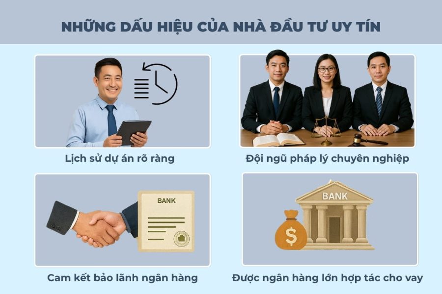 Những dấu hiệu của nhà đầu tư uy tín