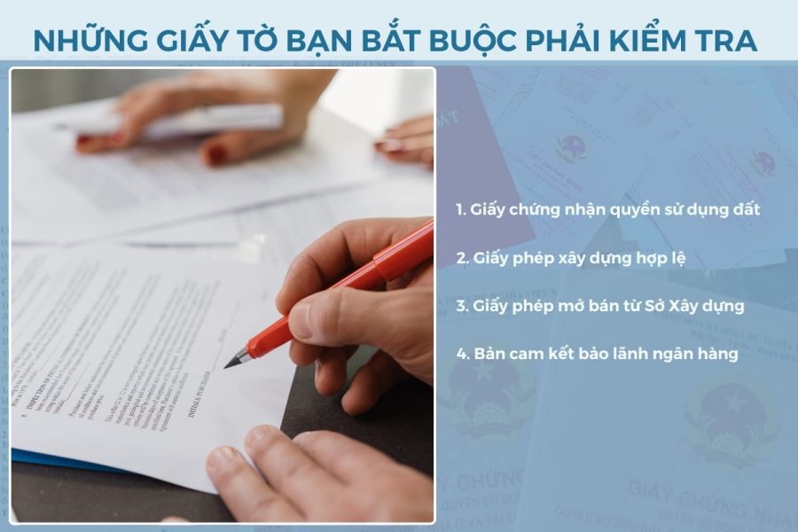 Những giấy tờ bạn bắt buộc kiểm tra