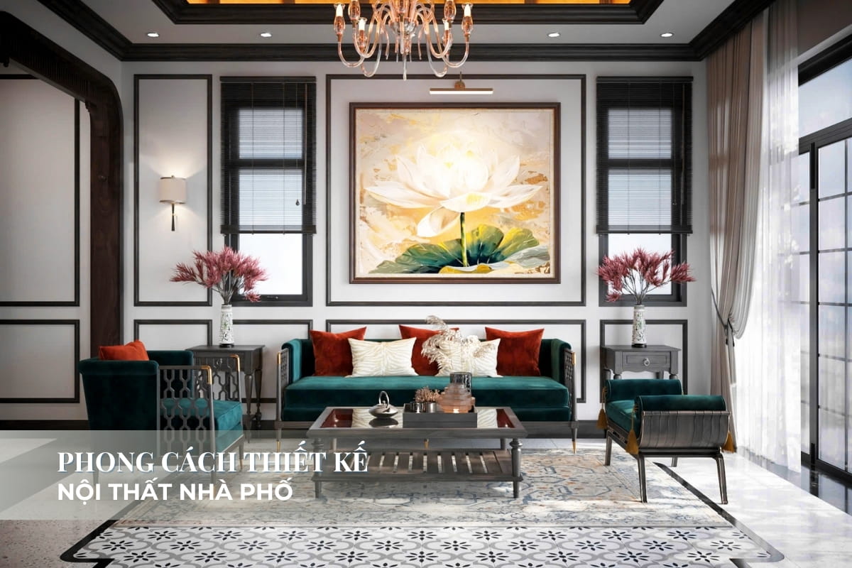 Phong cách thiết kế nội thất nhà phố Phong cách thiết kế nội thất nhà phố