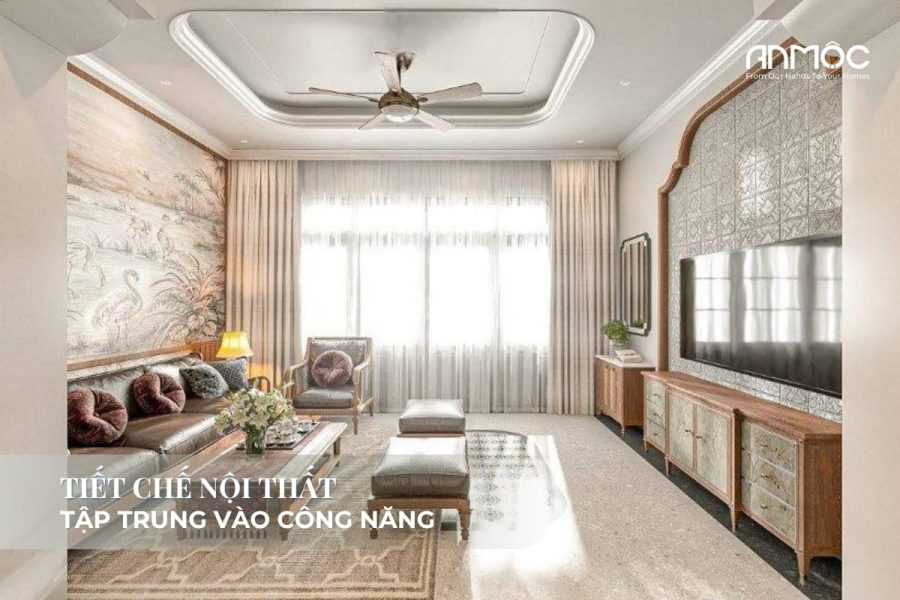 Tiết chế nội thất-Tập trung vào công năng