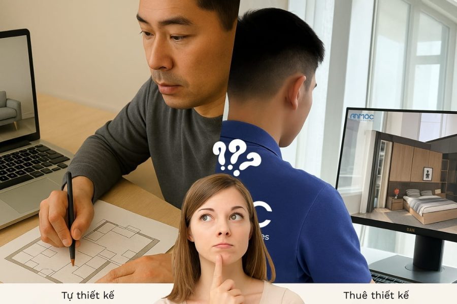 Nên tự thiết kế hay thuê đơn vị thiết kế chuyên nghiệp