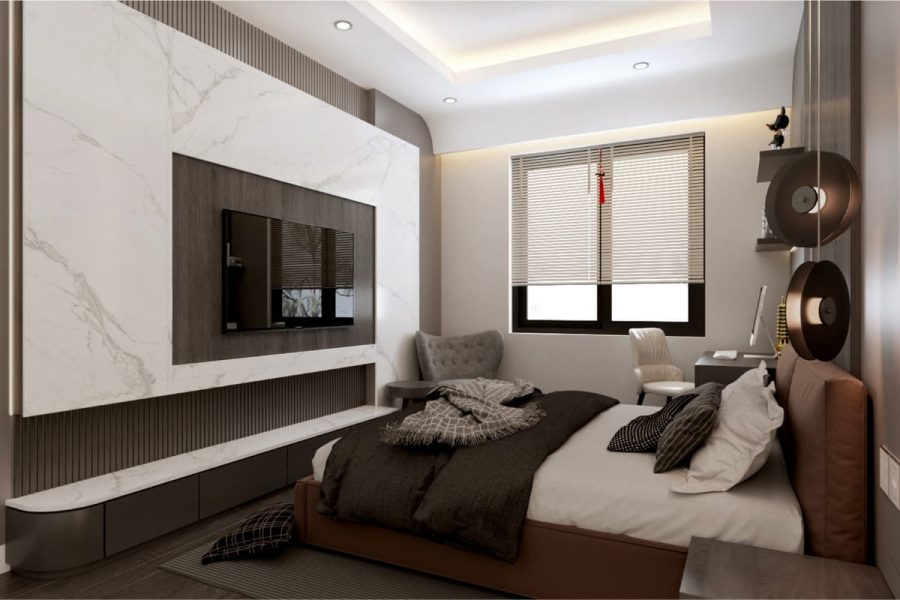 Nội thất phòng ngủ bé trai