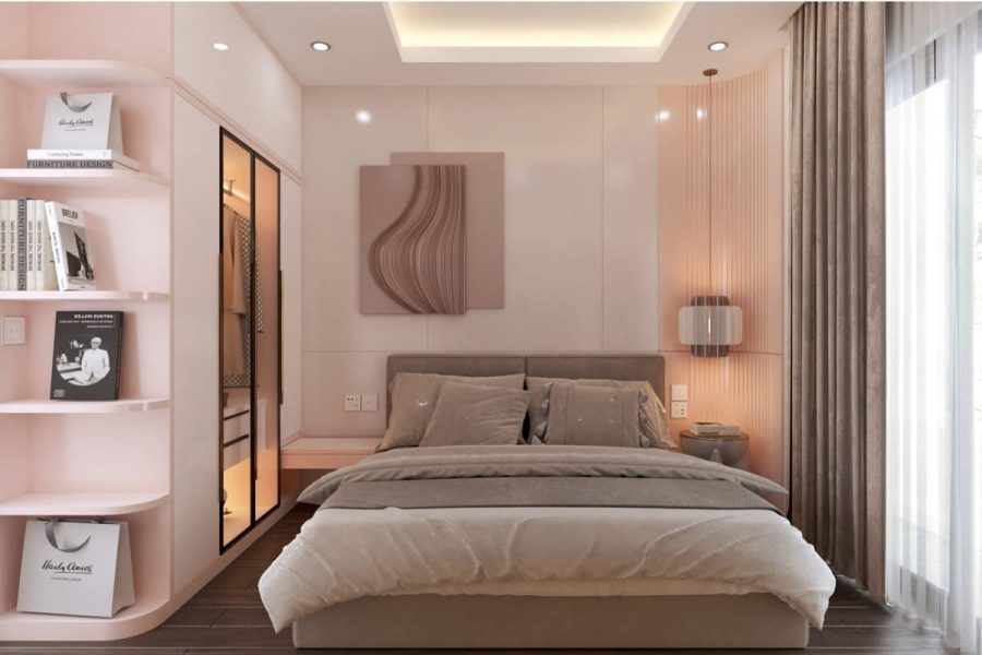 Nội thất phòng ngủ bố mẹ tầng 2