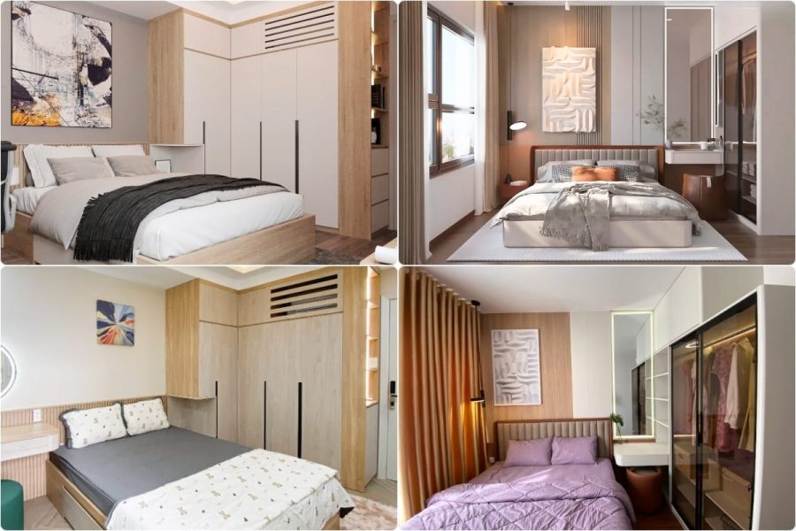 Nội thất phòng ngủ chung cư hiện đại