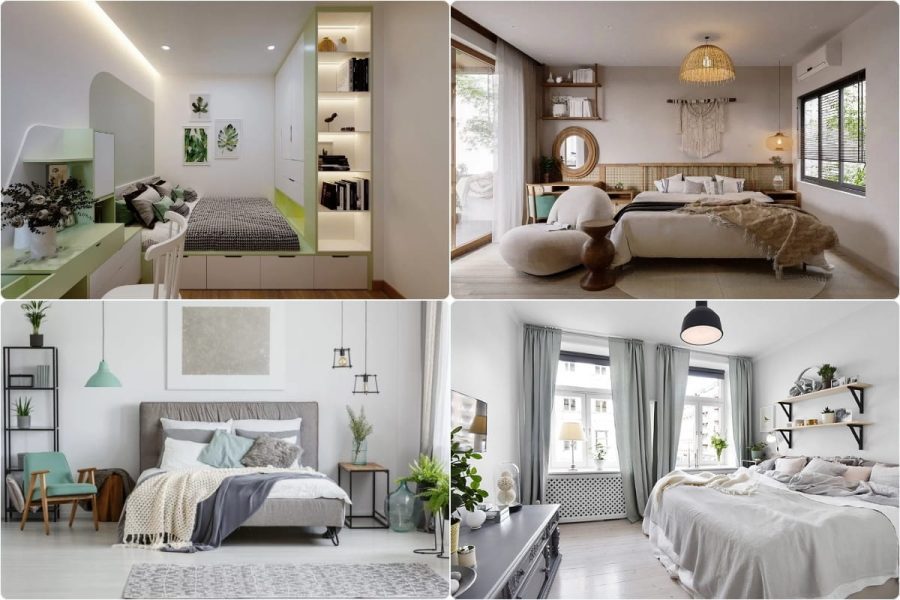 Xu hướng thiết kế nội thất phòng ngủ chung cư Scandinavian