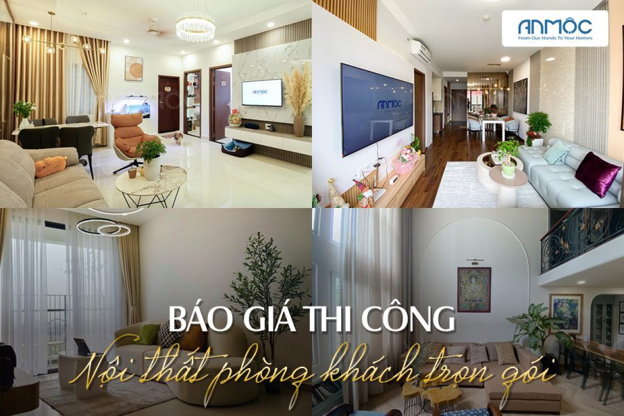 thi công nội thất phòng khách