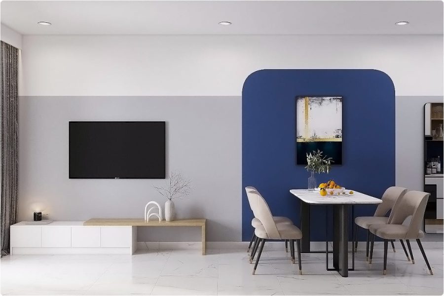 Thiết kế nội thất chung cư 1 phòng ngủ
