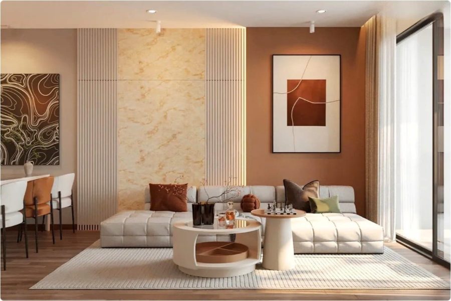 Thiết kế nội thất phòng khách chung cư