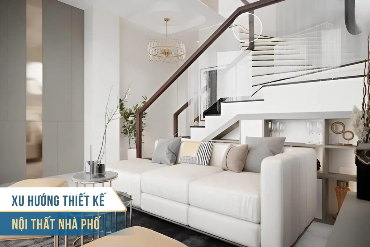 Xu hướng thiết kế nội thất nhà phố
