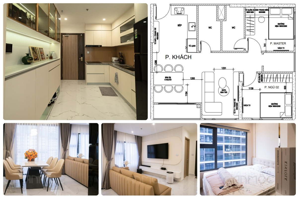 Hoàn thiện nội thất chung cư Vinhomes