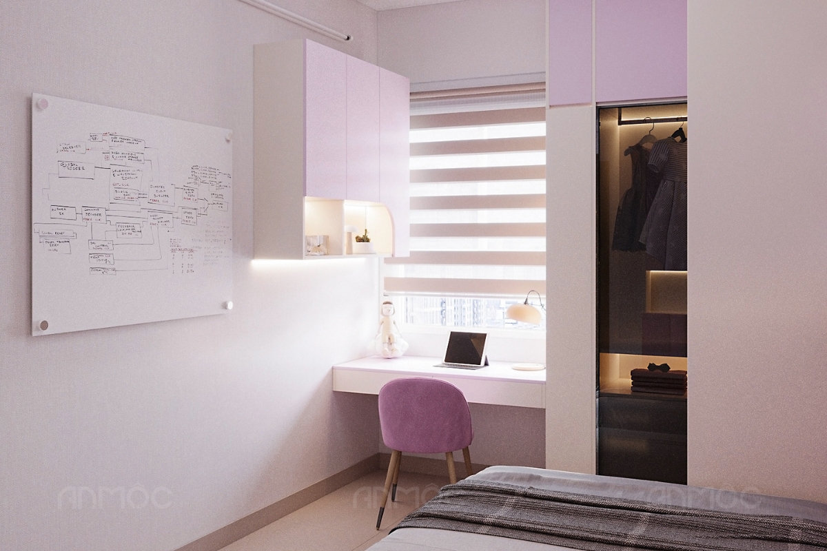Nội thất phòng ngủ chung cư Dreamhome