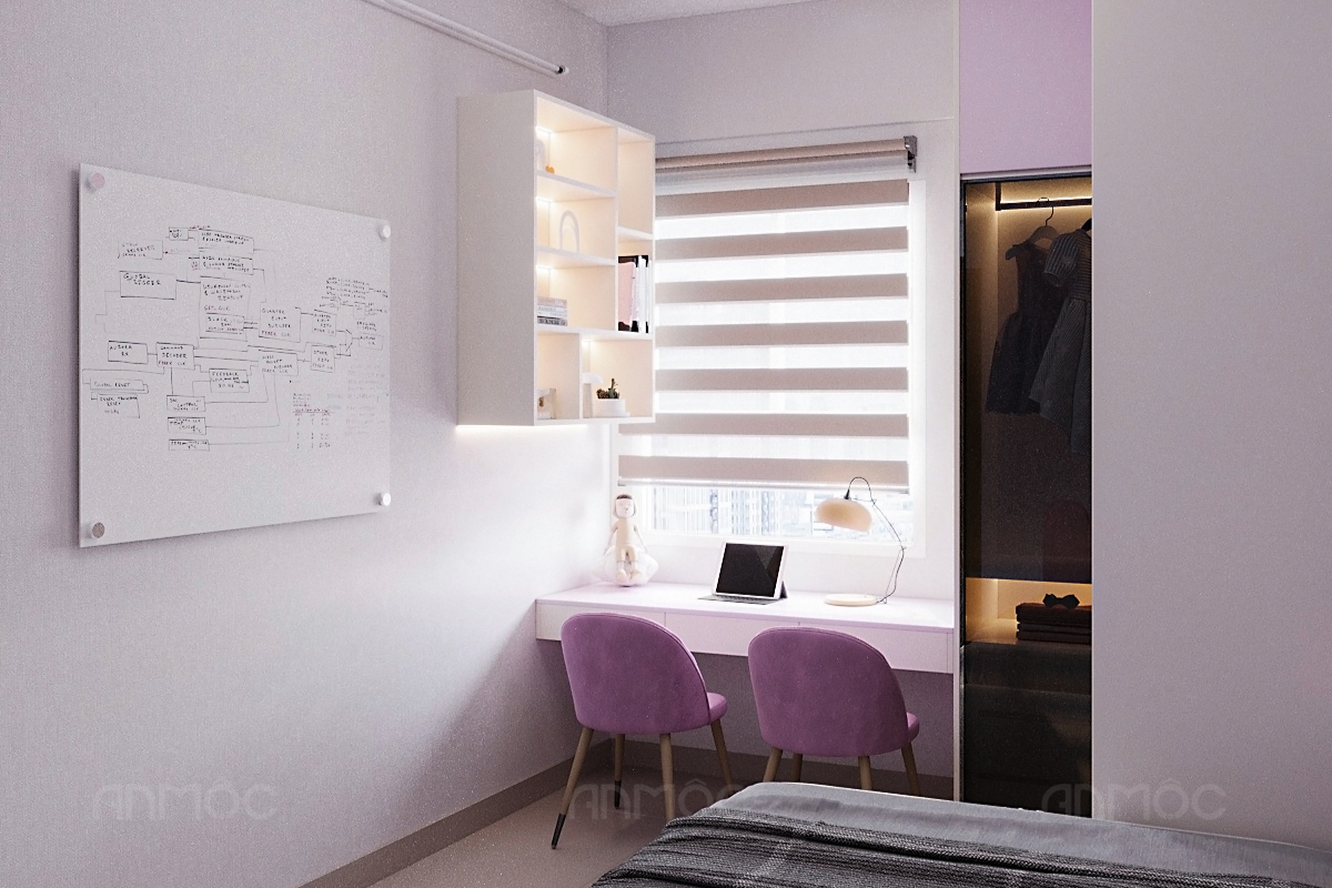 Nội thất phòng ngủ chung cư Dreamhome