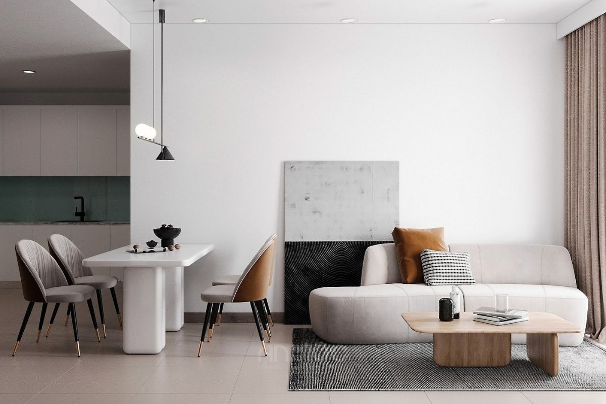 Thiết kế nội thất chung cư The Glory 60m2 33 Thiết kế nội thất chung cư The Glory 60m2