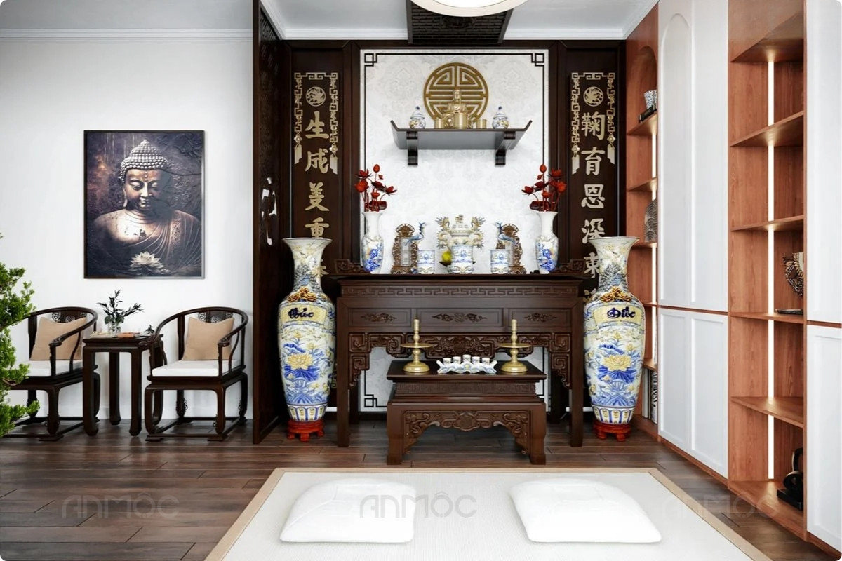 5+ Cách Trang Trí Bàn Thờ Ngày Tết Đẹp, Chuẩn Phong Thuỷ 2026 74 Các nguyên tắc quan trọng khi trang trí bàn thờ ngày Tết để đảm bảo sự tôn kính và chuẩn phong thuỷ