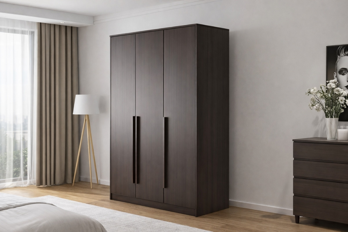 Mẫu tủ quần áo 3 cánh 1.8m