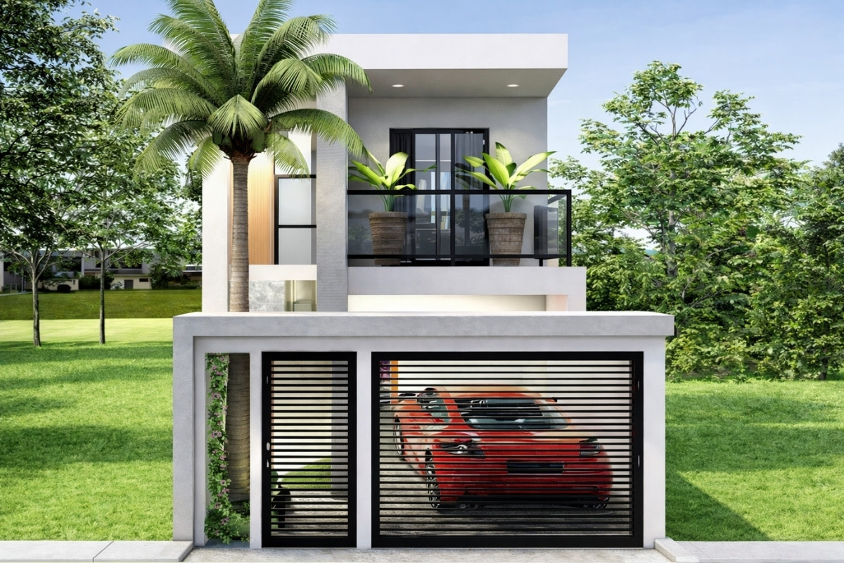 Nhà ống 2 tầng theo từng phong cách phổ biến