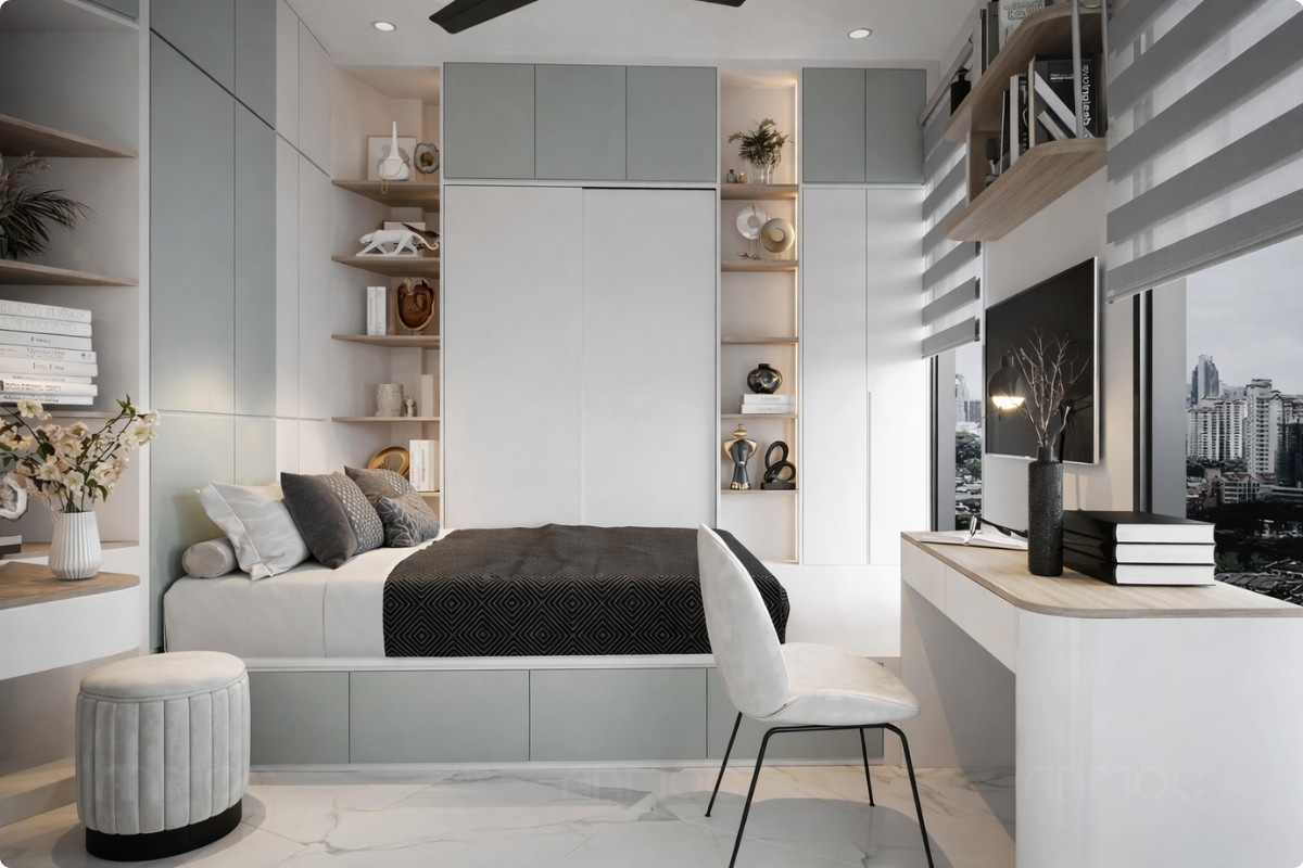 Nội thất phòng ngủ hiện đạ