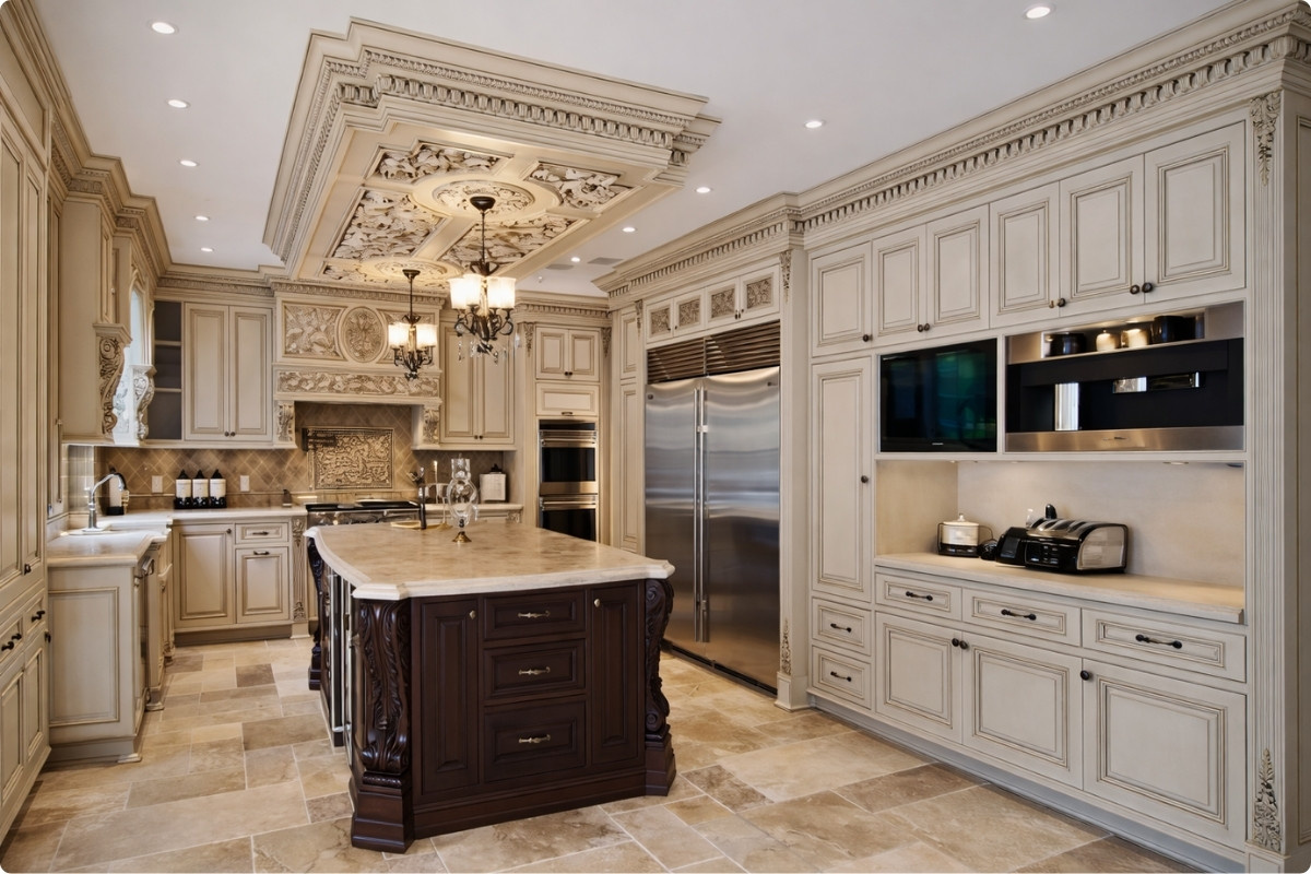 Phòng bếp cổ điển