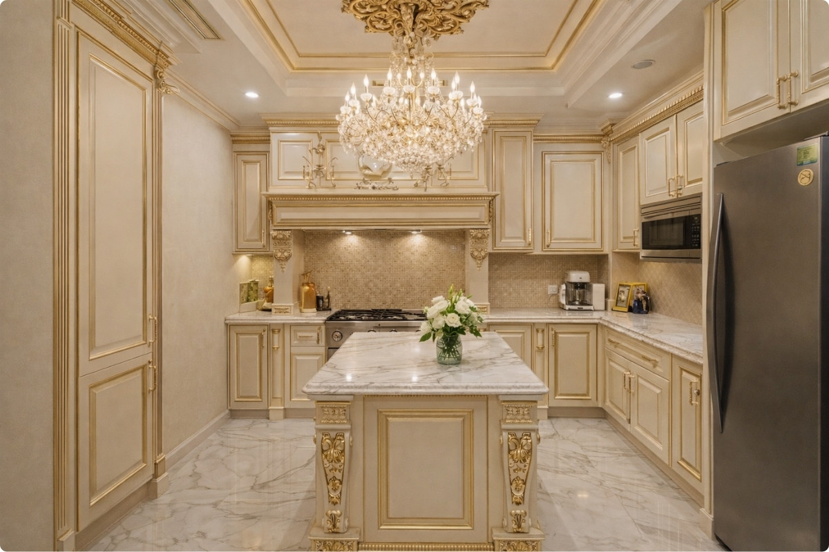 Phòng bếp cổ điển