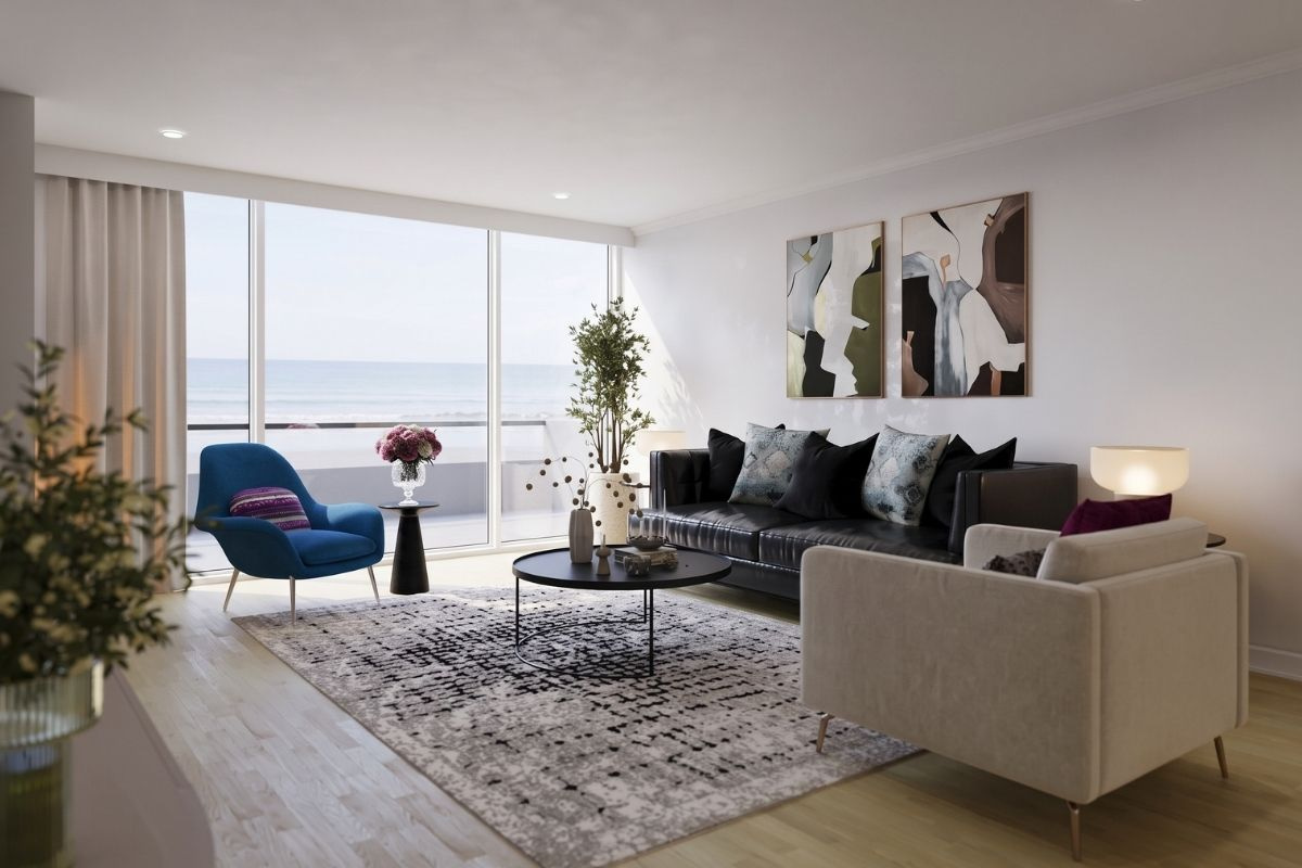 Phong cách thiết kế chung cư Coastal