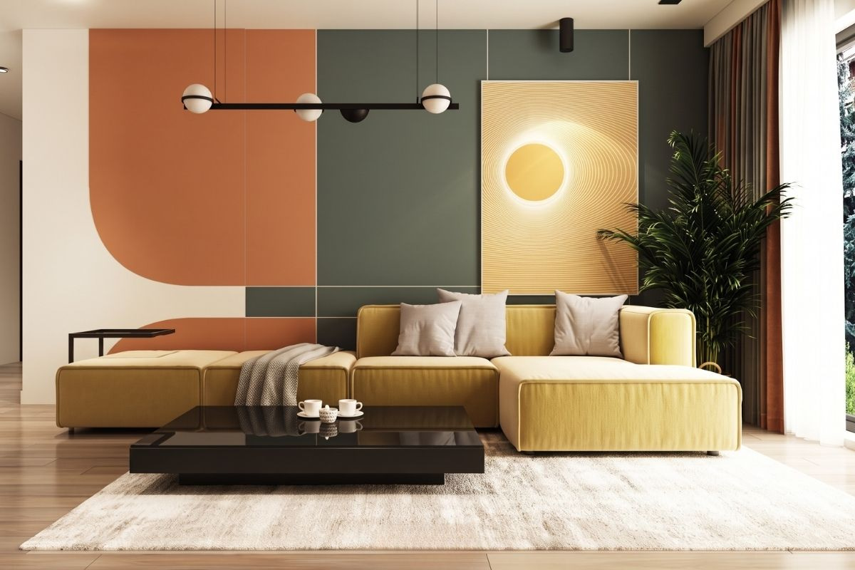 Phong cách thiết kế chung cư Color Block