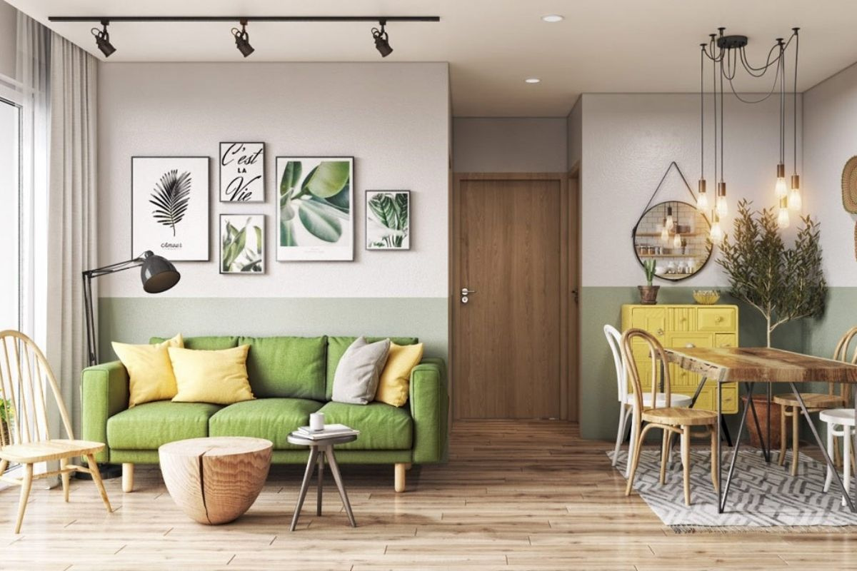 Phong cách thiết kế chung cư Eco