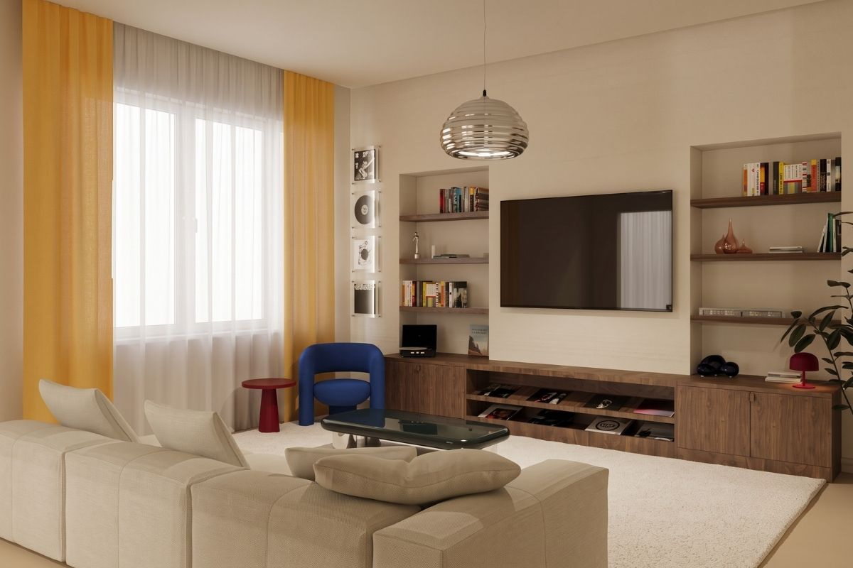 Phong cách thiết kế chung cư Mid - Century Modern