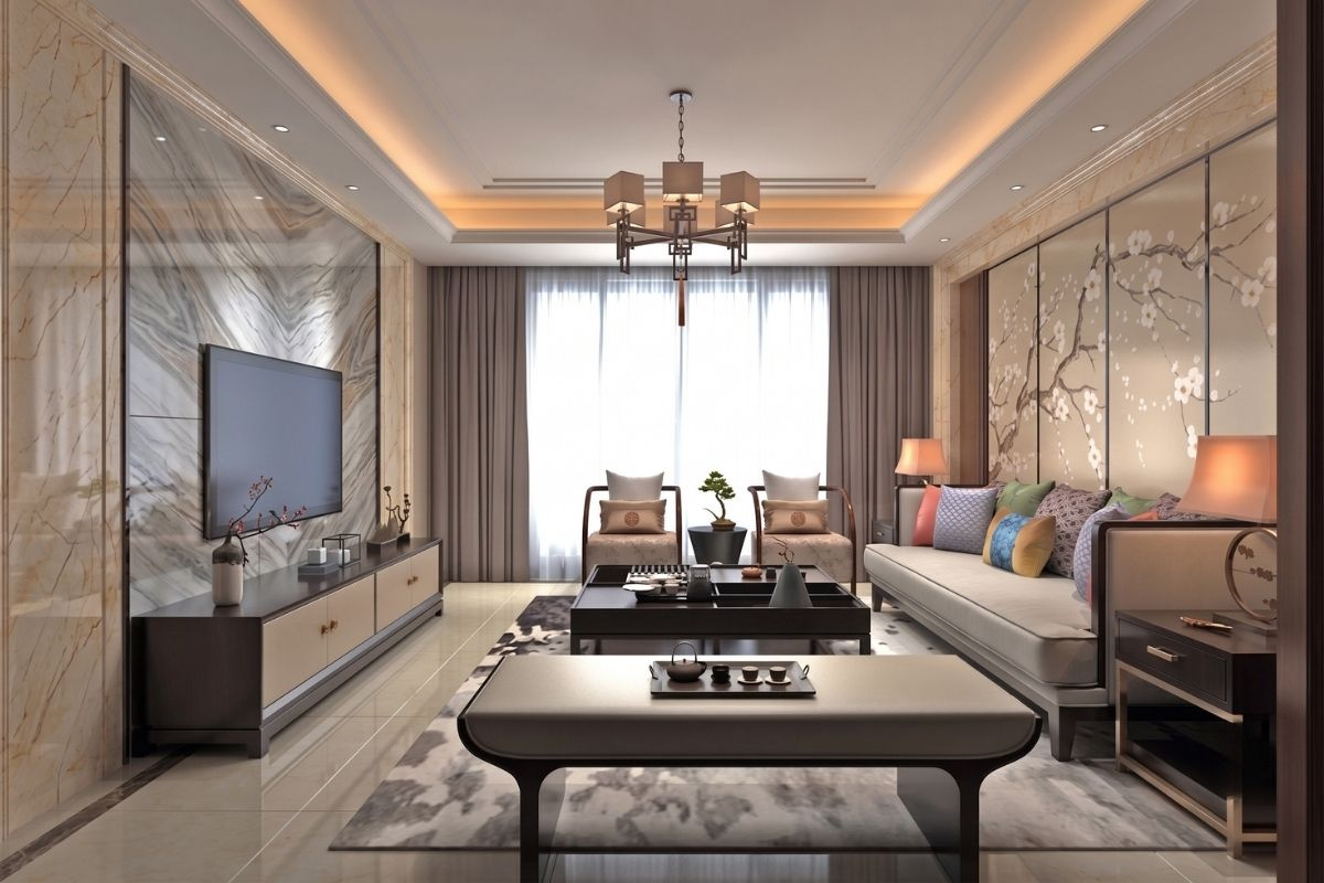 Phong cách thiết kế chung cư Trung Quốc