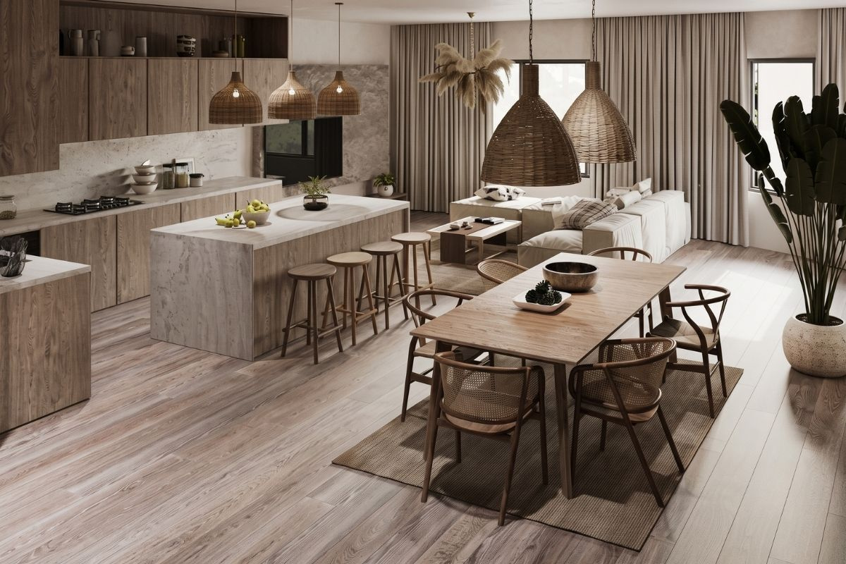 Phong cách thiết kế chung cư Wabi Sabi