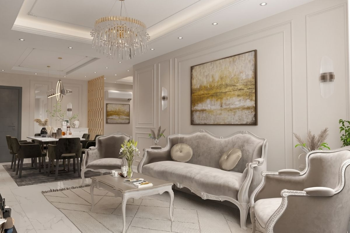 Phong cách thiết kế chung cư cổ điển