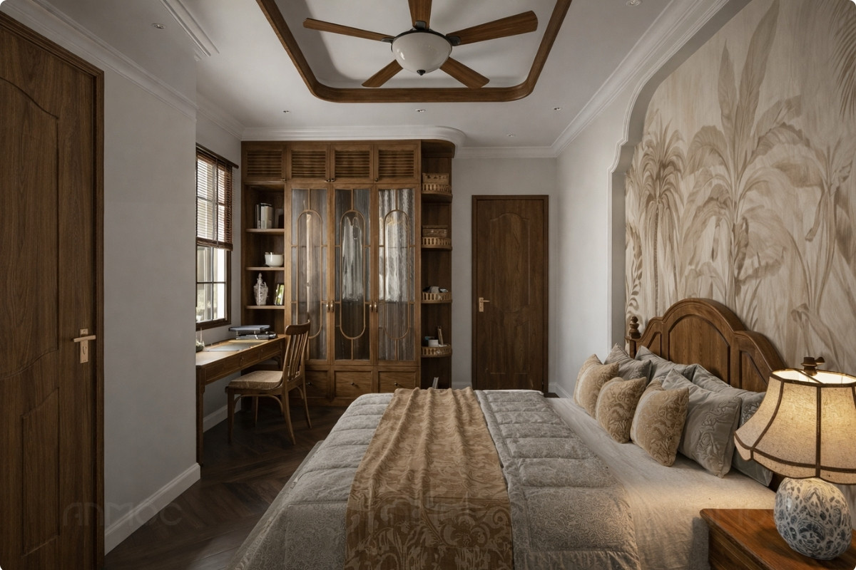 Phòng ngủ Indochine