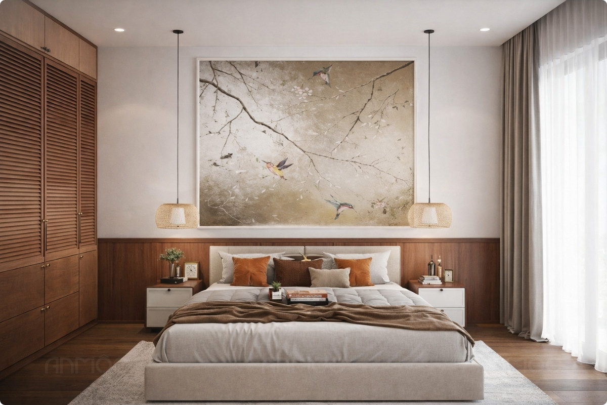 Phòng ngủ Indochine