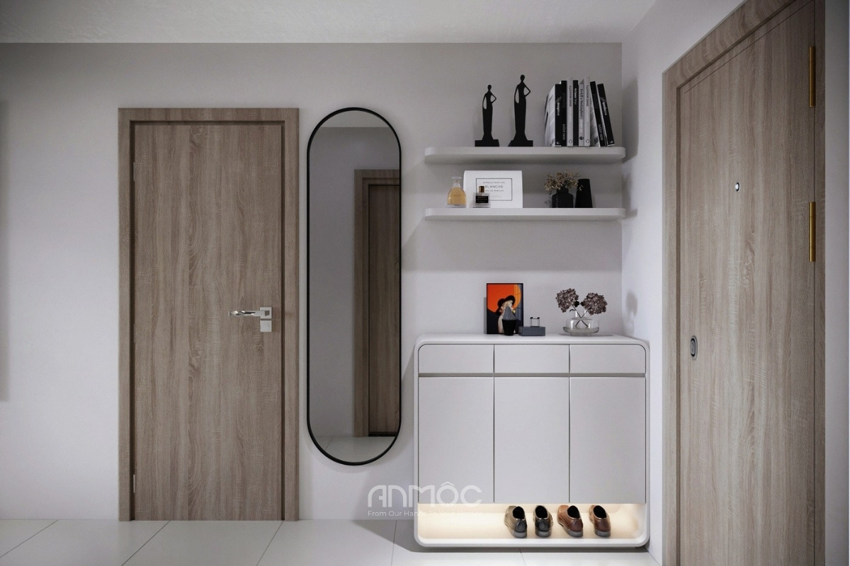 Thiết kế nội thất chung cư Eco Xuân 67m2 Bình Dương