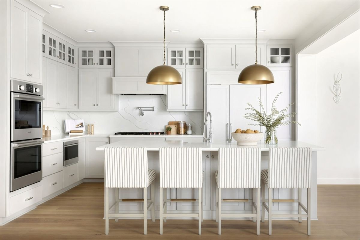 Tủ bếp tân cổ điển đẹp nhất hiện nay