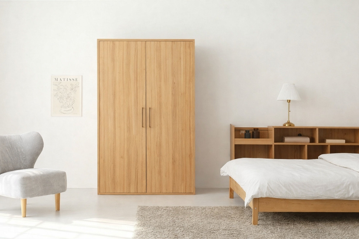 Tủ quần áo 2 cánh 1.2m