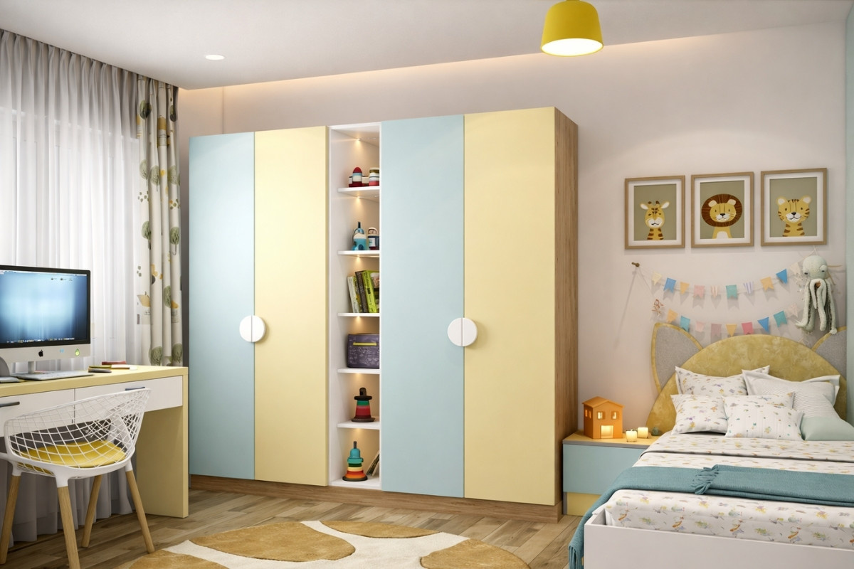 Tủ quần áo cho bé trai