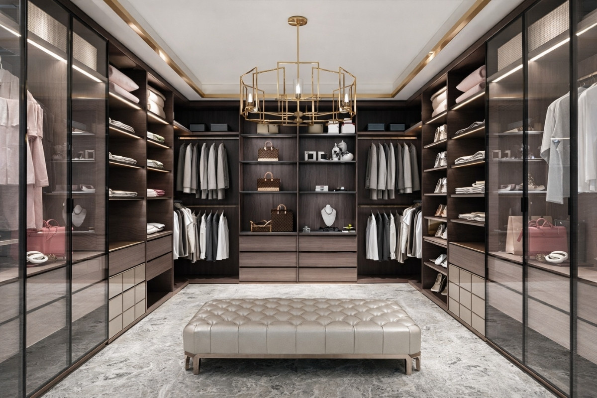 Tủ quần áo chữ U