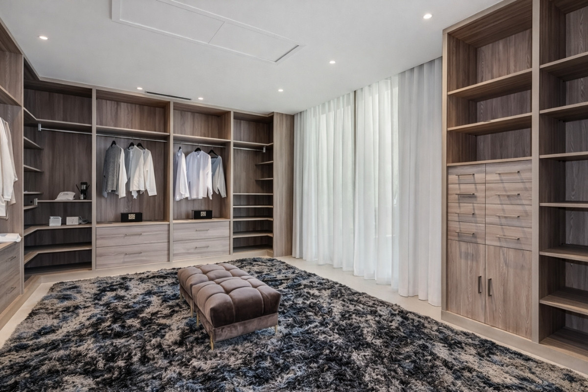 Tủ quần áo dành cho biệt thự