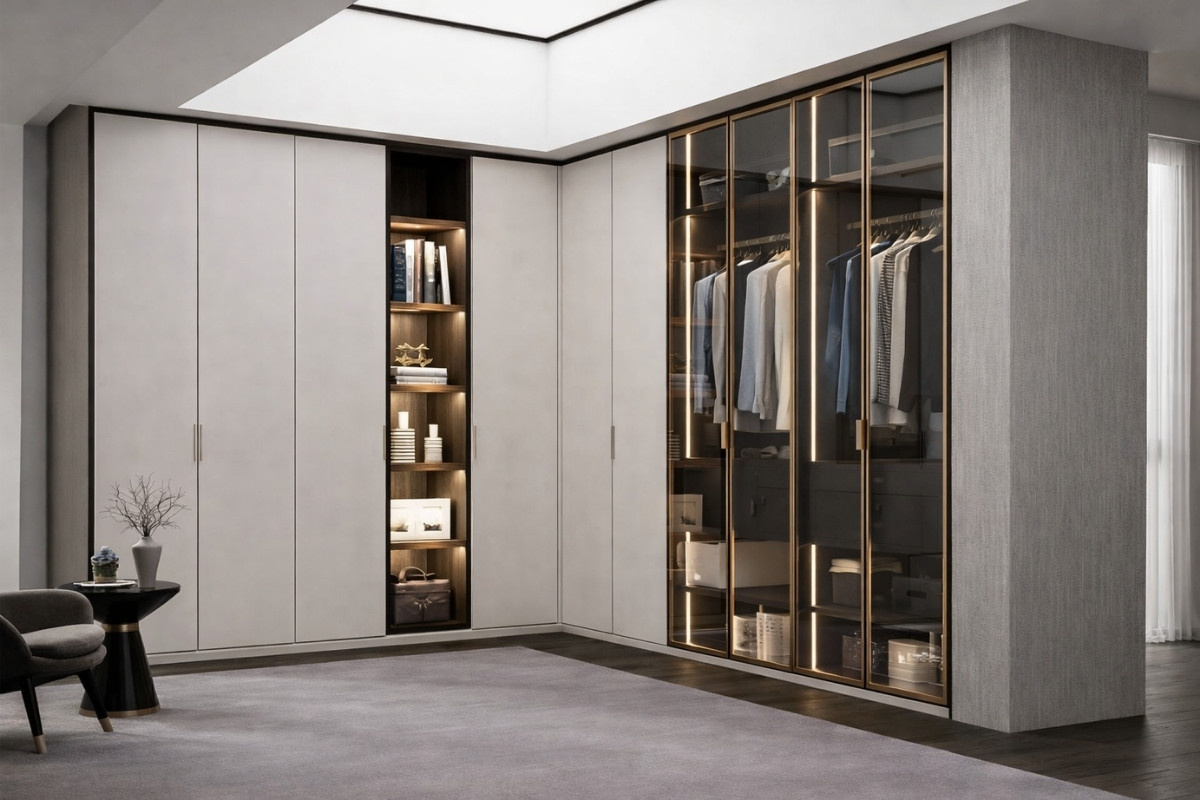 Tủ quần áo dành cho nhà phố