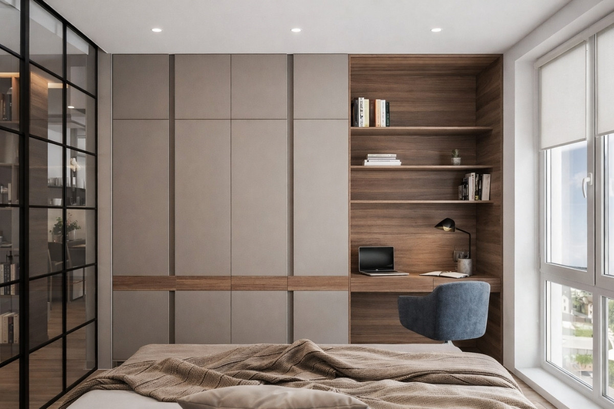 Tủ quần áo gỗ HDF