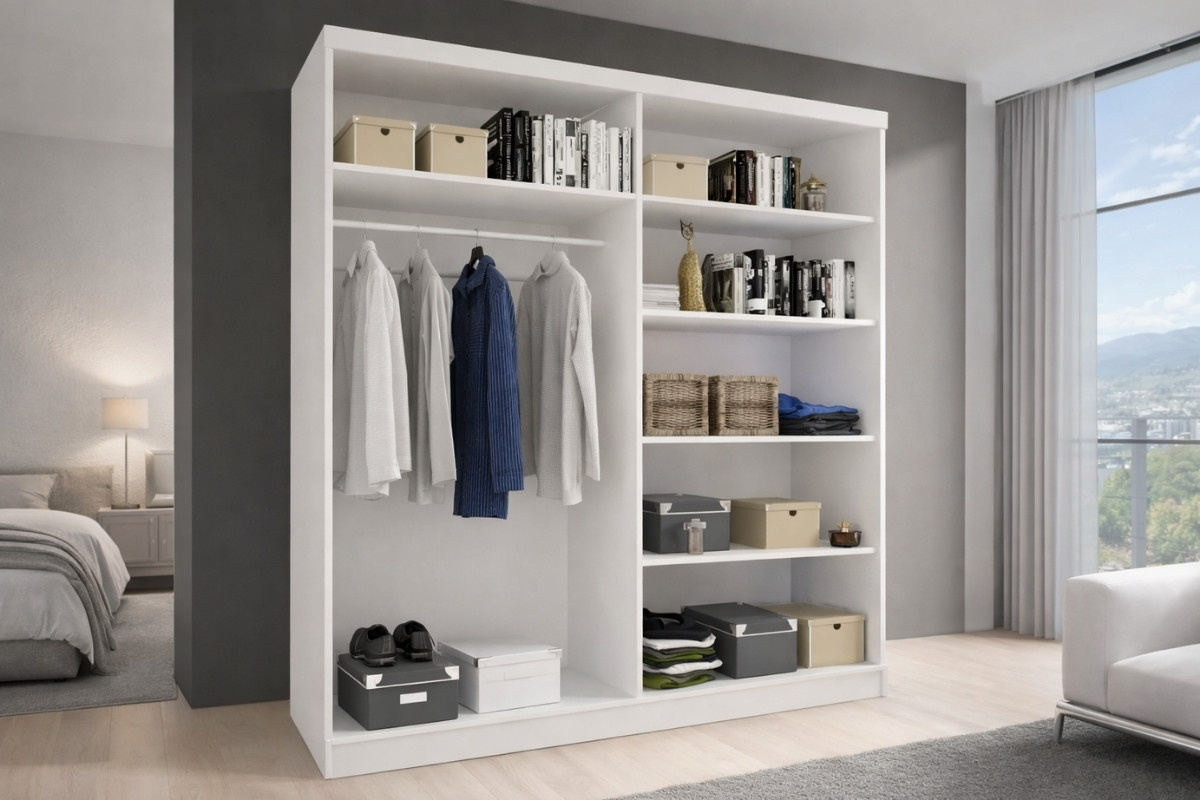 Tủ quần áo không cánh