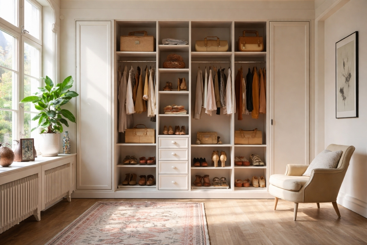 Tủ quần áo không cánh